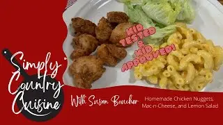 Nuggets  n  Cheesy Mac
