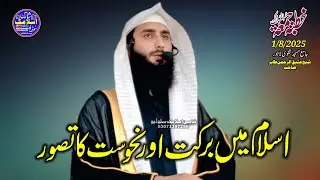 Shaikh Ateeq ur rehman Tahir Sahib Khutba Jummah topic islam mn nahosat or barkat t tasawwar