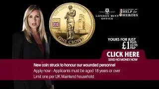 Help for Heroes - &pound;1 Memorial Crown Coin