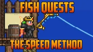 Terraria - Farming for Golden Fishing Rod