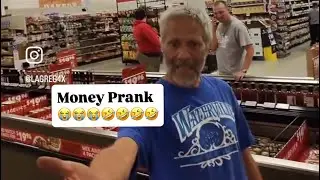 Money Prank😭 man gets upset about fake money he claims that isn&rsquo;t his 