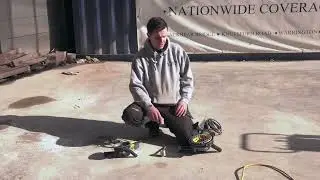 How to use a Concrete Edge Floor Grinder.