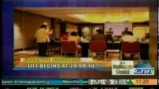 Bibingkinitan Richard Sanz and Dups Delos Reyes with Filipino business consultant