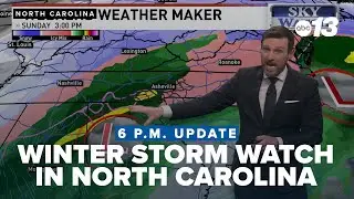 Weather update: Heavy snow, ice could cause widespread power outages in North Carolina