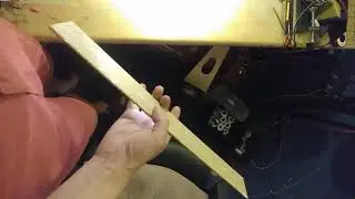 EkektroCaster_The Led-Fretboard before attached to the neck