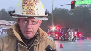 Man dead after fire at storage units in Clayton County