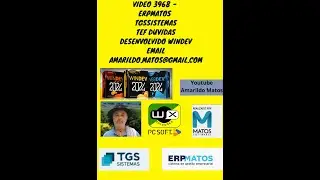 VIDEOS 3968 - erpmatos - tgssistemas - tef Duvidas