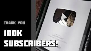 My YouTube Silver Play Button Unboxing 🔥 100K Subscribers (Editor&rsquo;s Story) #ytshorts 