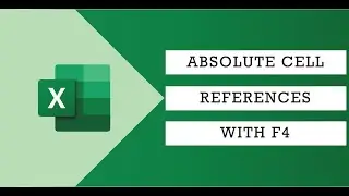Excel Quick Tip: Absolute Cell References with the F4 Key #Excel #tipsandtricks #shorts #trending