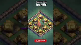8X Double Cannon VS Battle Machine | #clashofclans #coc #cocclasher #coctrend #th16