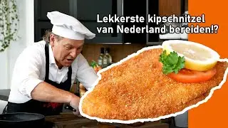 Dit is de lekkerste kipschnitzel van Nederland! | Lekker ite mei Reitse