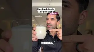 #Ad Whey Protein Isolate from @truebasics_in (Vanilla) & My Blood Sugar Levels