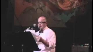 Zach Ellis reads at Backspace October 10 2013