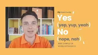 5 informal ways to say YES ✅ and NO ❌