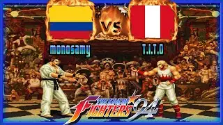King of Fighters 94 - monosamy (COL) VS (PER) T.I.T.O [kof94] [Fightcade] 더 킹 오브 파이터즈 '94
