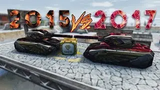 Tanki Online - Masters Of Parkour 2015 Vs 2017 ( Fight For Gold Box )