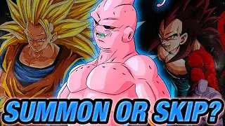 SUMMON OR SKIP? LR SUPER BUU LEGENDARY SUMMON BANNER! (Dokkan Battle)