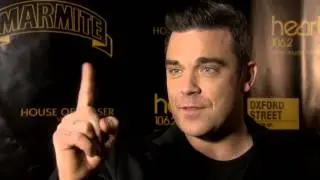Unedited Version of Robbie Williams Lights Up at the Marmite Oxford Street Christmas Lights Event