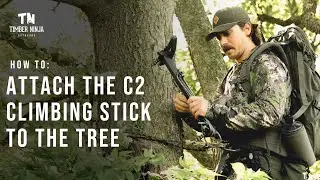 How to Attach the C2 Carbon Fiber Climbing Sticks to the Tree