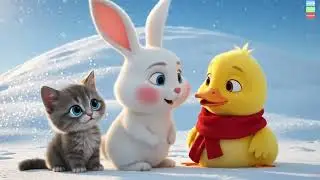 Kitten Duckling Bunny Best Friends! 🐱🐥🐰 | Cute Cartoon for Babies Hindi