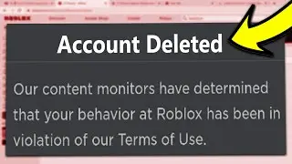 Roblox ЗАБАНИТ ВАС, если вы играете в эту игру...
