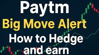 PayTm Futures Breakout Hedged Trading Strategy +Chart Analysis ||  #paytm #stockmarket