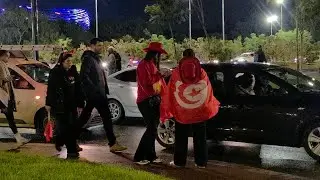 مباشرة من العاصمة الرباط سخط جماهيري كبير بعد تعادل مخيب أمام مالي ...لحظة خروج الجماهير 🤕🤕