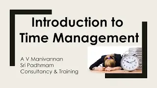 Introduction to Time Management