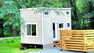 3 Bed Tiny House In Culpeper With Kitchen & Firepit | Living Design Tiny House