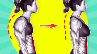 Back and Posture Workout for Women Who Sit All Day