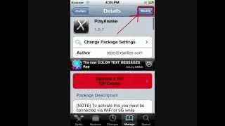 How to get Alarm Tweak (Custom Alarm) from Cydia for Ipod Touch