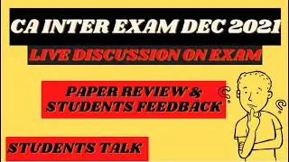 CA INTER TAXATION SUGGESTED ANSWERS DEC. 2021 |  CA INTER TAX PAPER REVIEW |  CA EXAM DEC 2021 |