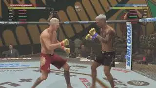 Don't use the same combo twice UFC 5 (Online quick fight)