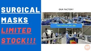 Limited stock!Boomwow ready to ship surgical mask, disposable medical mask in production