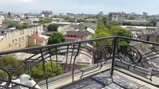 вид с крыши, view from the roof, 8 th Floor