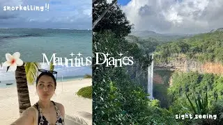 Mauritius diaries 🌺 snorkelling, sight seeing, relaxing, travelling