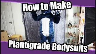 //Tutorial #15// Plantigrade Bodysuit for Fursuit + PDF Pattern