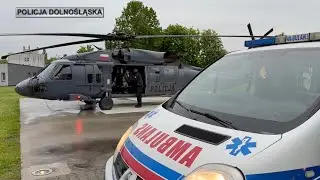 Policyjni lotnicy z sercem dla 66-latka