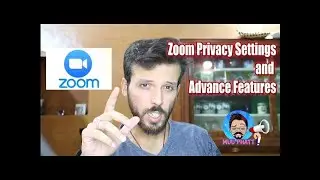 Zoom  App - Advance Features   Privacy Settings| Steps to make your account secure | Hindi | Urdu