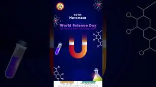 World Science Day For Peace And Development | St Mary Champion H.S School | #science #shorts