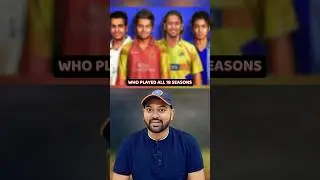 4 Players Played All 18 IPL Seasons 🤯 #ipl #cricket