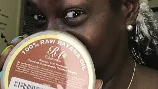 Testing Batana Oil on my locs.