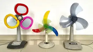 Fan | Eksperimen Kipas Angin baling double Vs Pop light