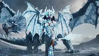 Cinematic Fantasy Transformation Sequence#DragonTransformation#DragonGirl#AIArt#AIVideo#CinematicAI