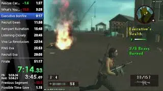 Mercenaries 2 PS2 | Story Mode Speedrun | Any% World Record 50:51