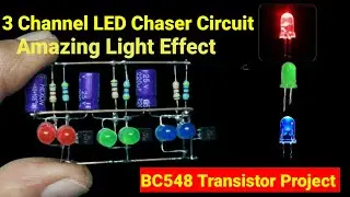 3 Channel Led Chaser Without IC |Make Easy  Diy Project |@ Shakti Tech Shakti 