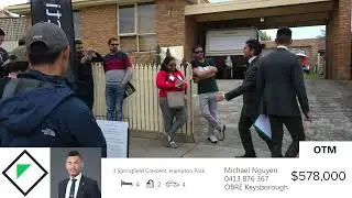 3 Springfield Crescent, Hampton Park   Auction Video