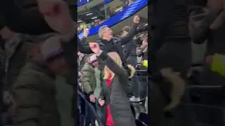 Last Whistle Chaos! Fulham Celebrate Huge 2&ndash;1 Triumph! #shorts