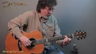 McCollum GA Fiddleback Claro Walnut/Curly Redwood