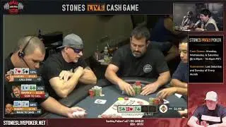 When you raise with AA and the whole casino calls you!  Stones Live Clip ***9-14-19***